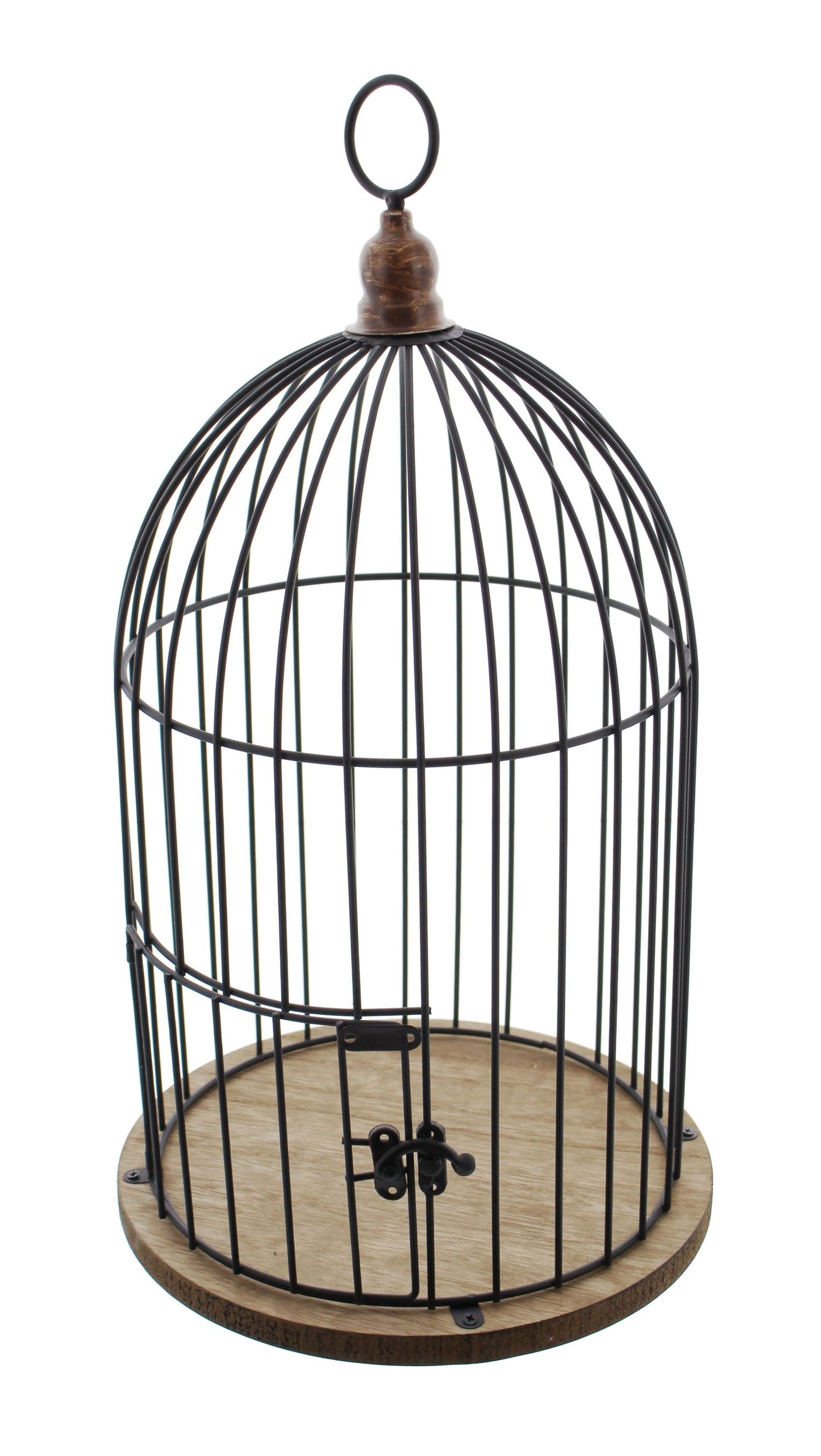 Deko Käfig 41cm Hedwig Metall Vogelkäfig Pflanzkäfig Pflanzkorb Hängekorb Korb