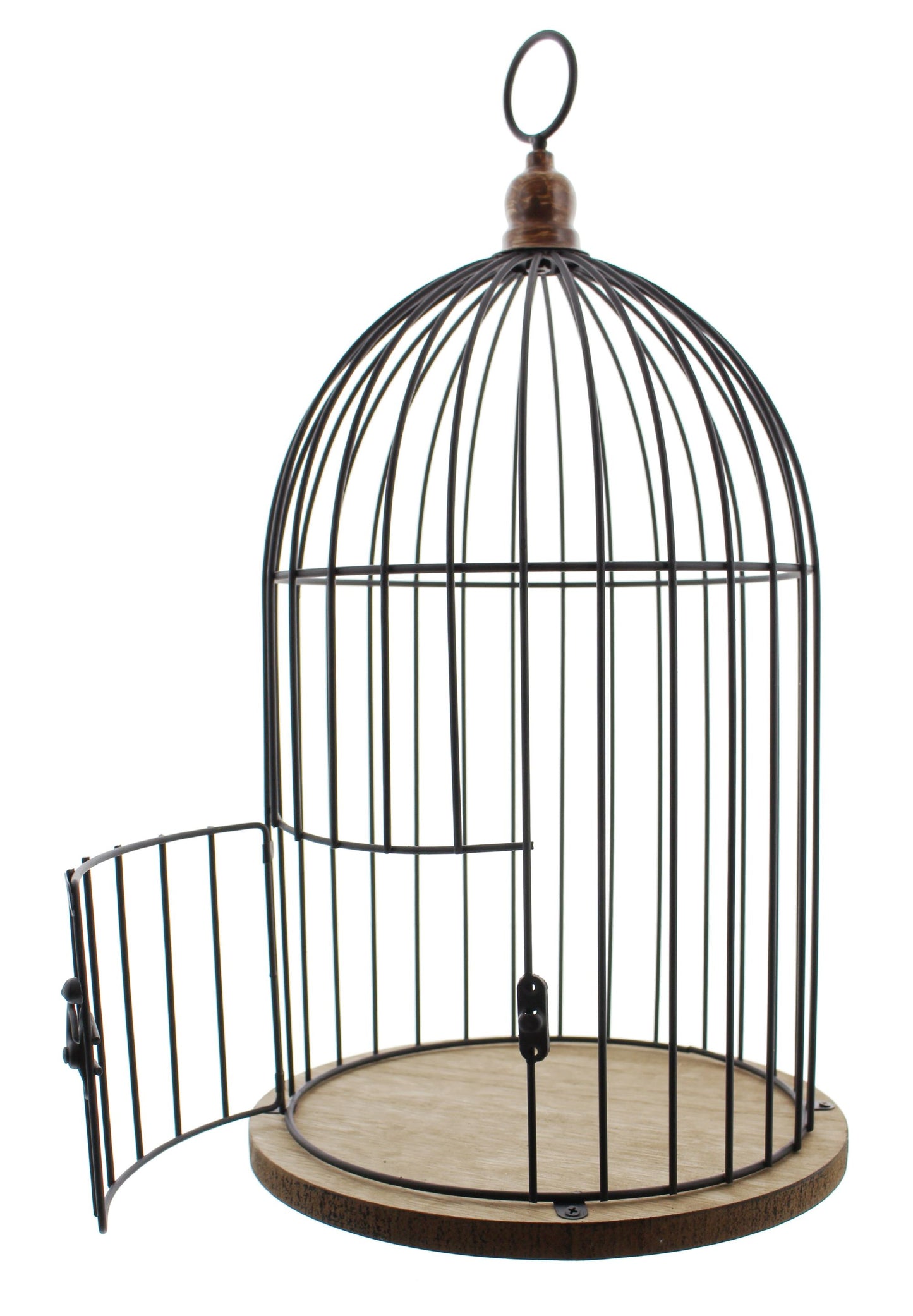 Deko Käfig 41cm Hedwig Metall Vogelkäfig Pflanzkäfig Pflanzkorb Hängekorb Korb