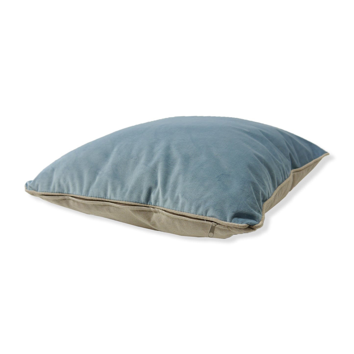 Zierkissen für Palettenkissen 45 x45 cm Hell-Blau / Light-Blue | Velvet Stoff