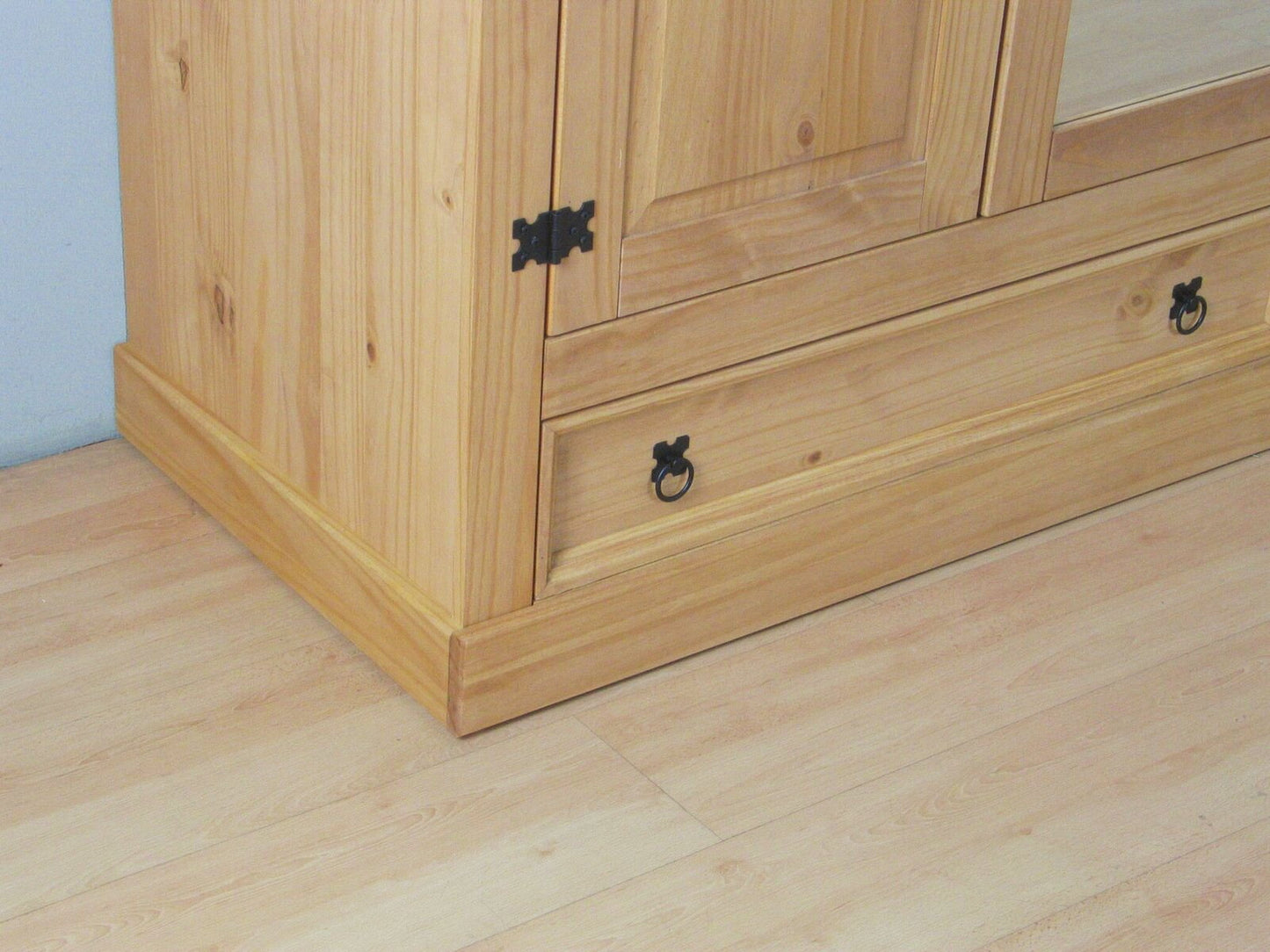 5-türiger Kiefer Kleiderschrank New Mexico natur