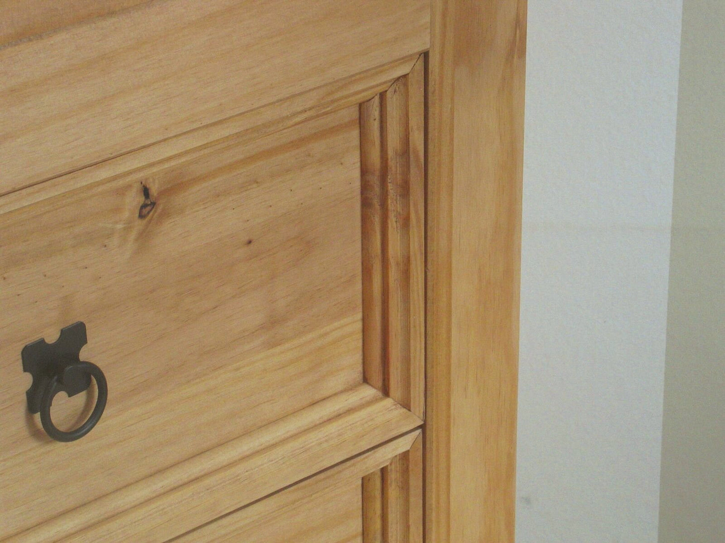 Eckschrank New Mexico Kiefer massiv natur Mexiko Wohnzimmer Vitrine Schrank
