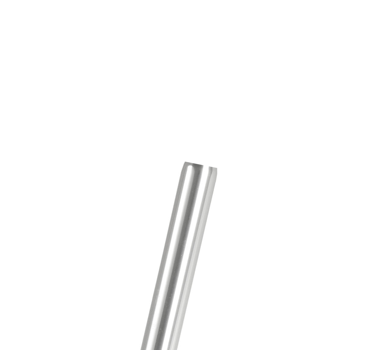 Hochglanz verchromtes Stahl Rundrohr 50cm ⌀ 22mm Rohr Konstruktionsrohr silber