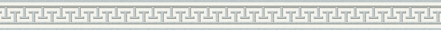 A.S. Création geometrisch Tapete Silber 281319 Borte Bordüre selbstklebend