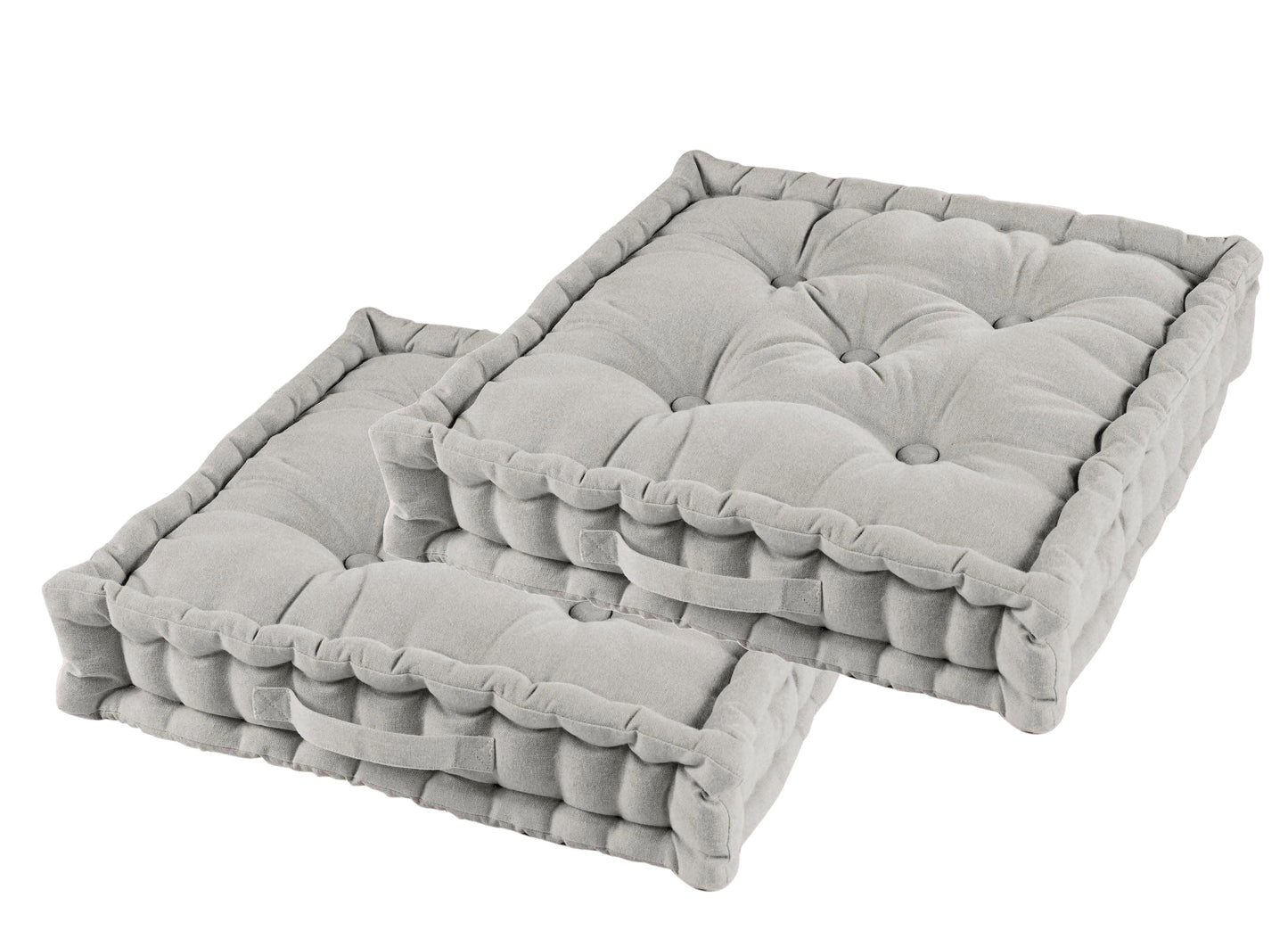 2x XL Premium Kissen 60cm Bodenkissen Palettenkissen Sitz Stuhl Polster Auflage