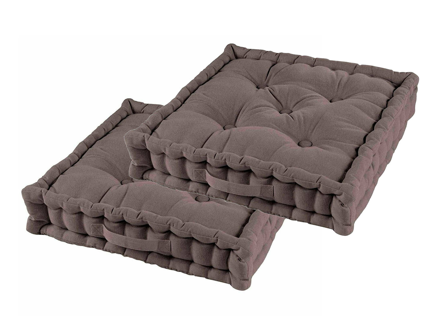 2x XL Premium Kissen 60cm Bodenkissen Palettenkissen Sitz Stuhl Polster Auflage