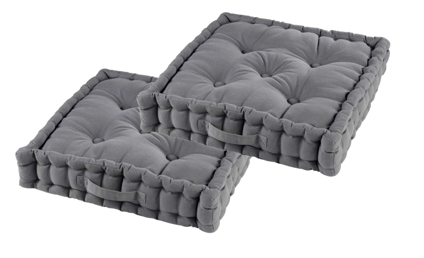 2x XL Premium Kissen 60cm Bodenkissen Palettenkissen Sitz Stuhl Polster Auflage