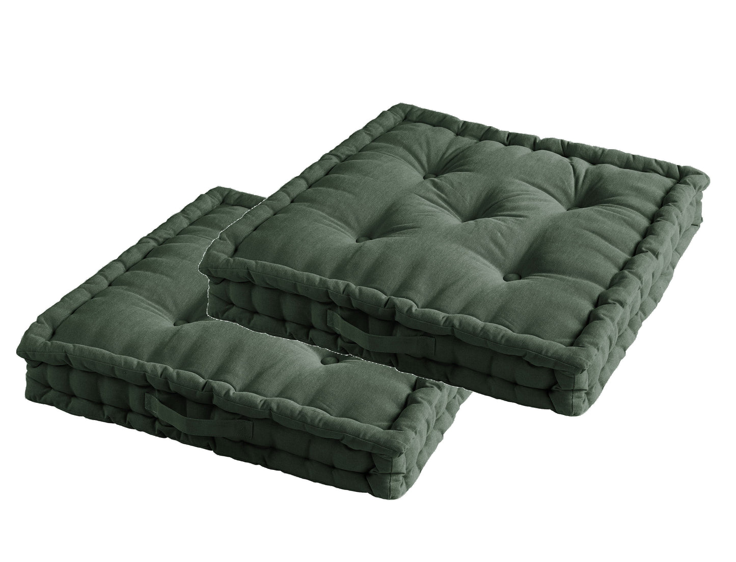 2x XL Premium Kissen 60cm Bodenkissen Palettenkissen Sitz Stuhl Polster Auflage