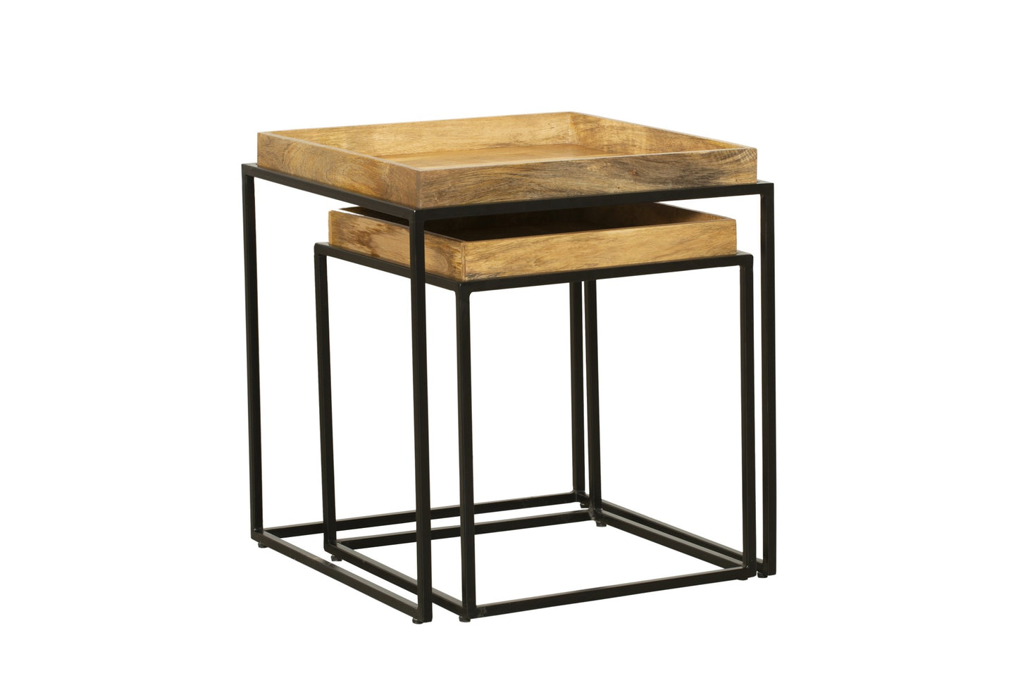 INTERIA Home & Living Beistelltisch BANGALORE, 2er-Set Gartentisch Tisch Garten