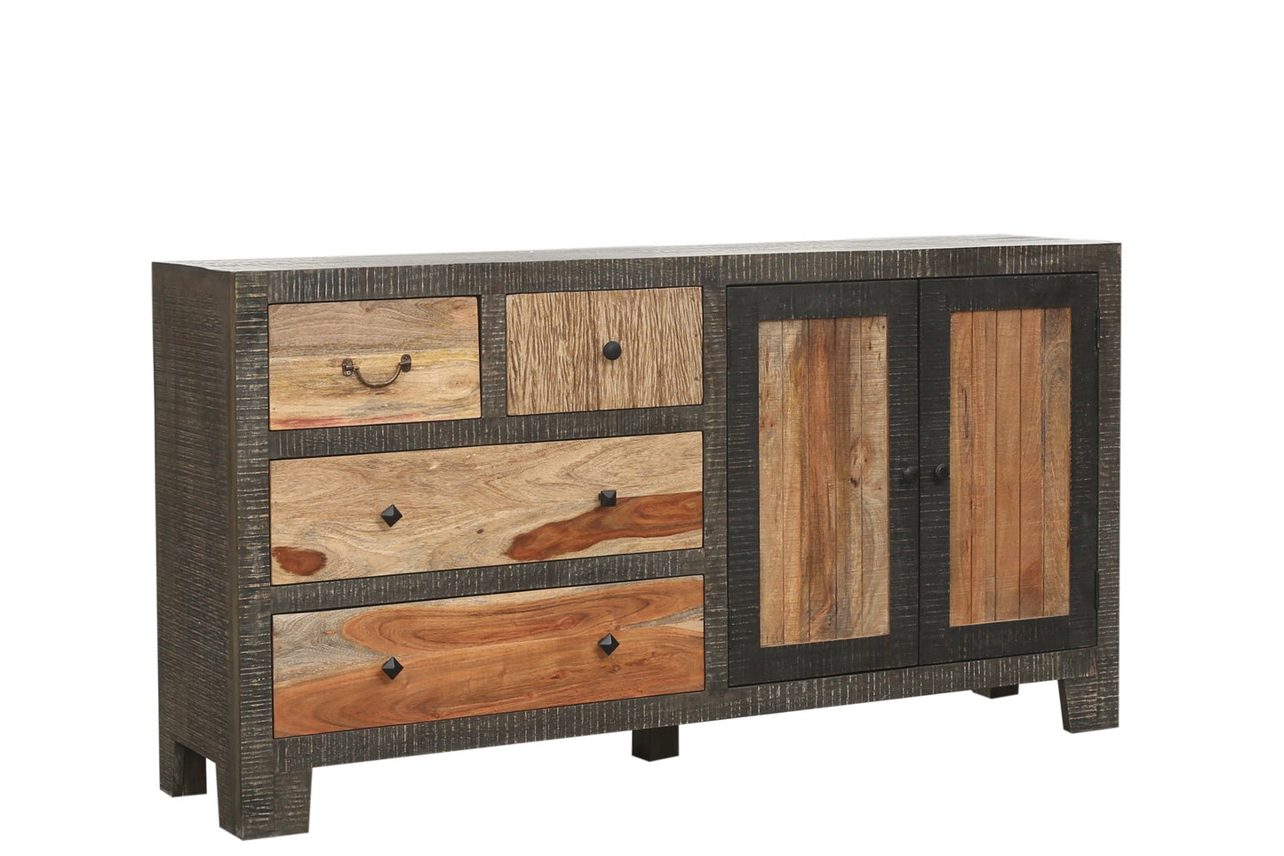 INTERIA Home & Living Sideboard 88cm TARIM Kommode Schrank Anrichte Holz Buffet