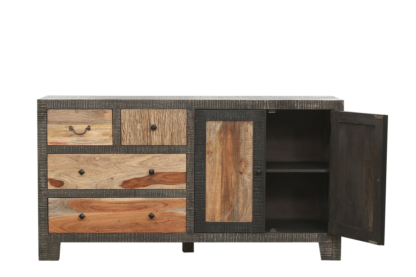 INTERIA Home & Living Sideboard 88cm TARIM Kommode Schrank Anrichte Holz Buffet