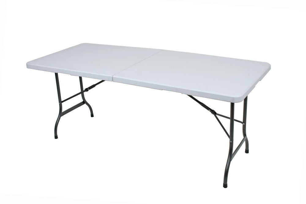 Gartentisch 244 cm Klapptisch Garten Terrasse Balkon Tisch Esstisch Möbel weiß