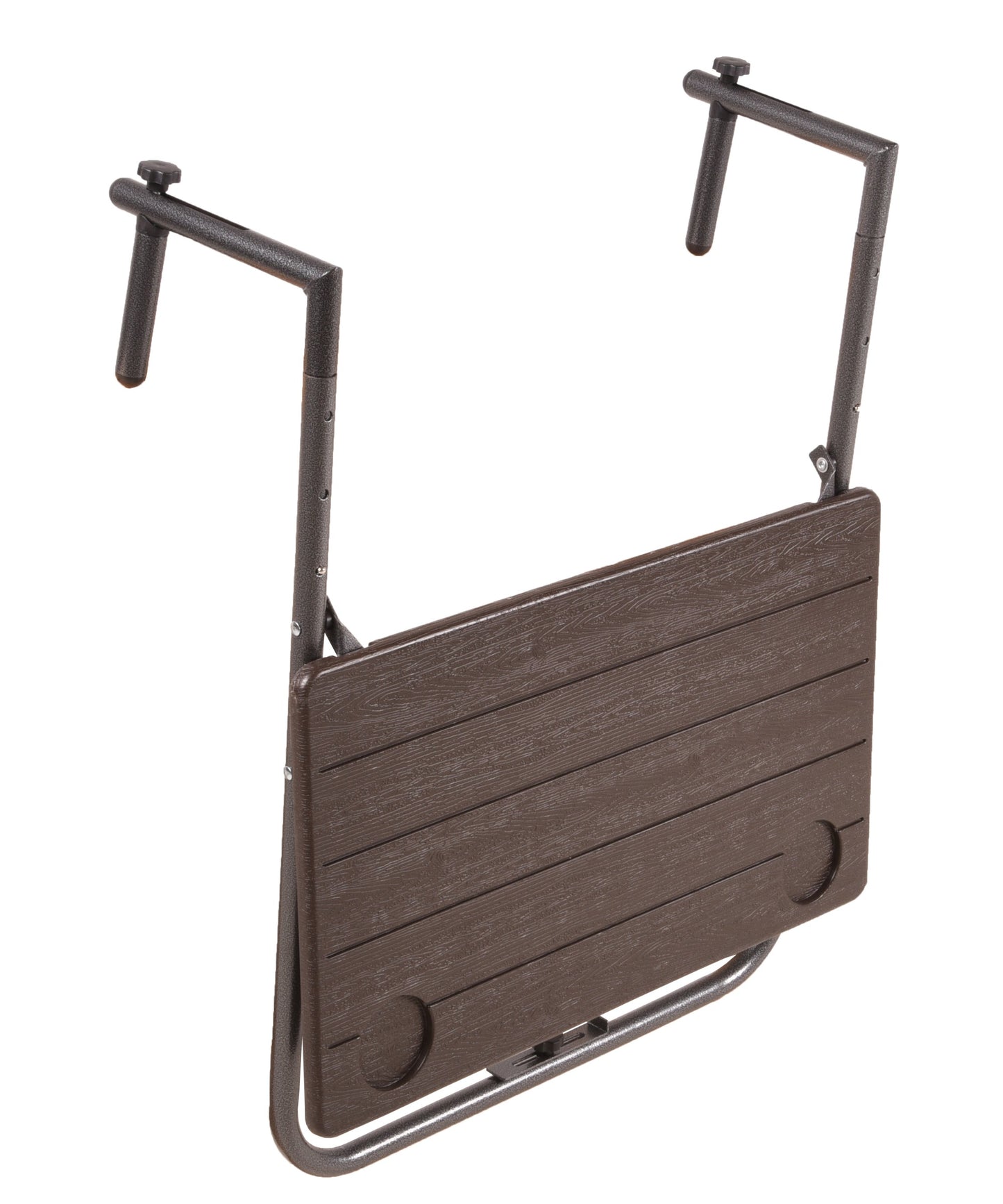 Balkon Hängetisch TABORA Klapptisch Tisch klappbar Holz Optik Balkonhängetisch