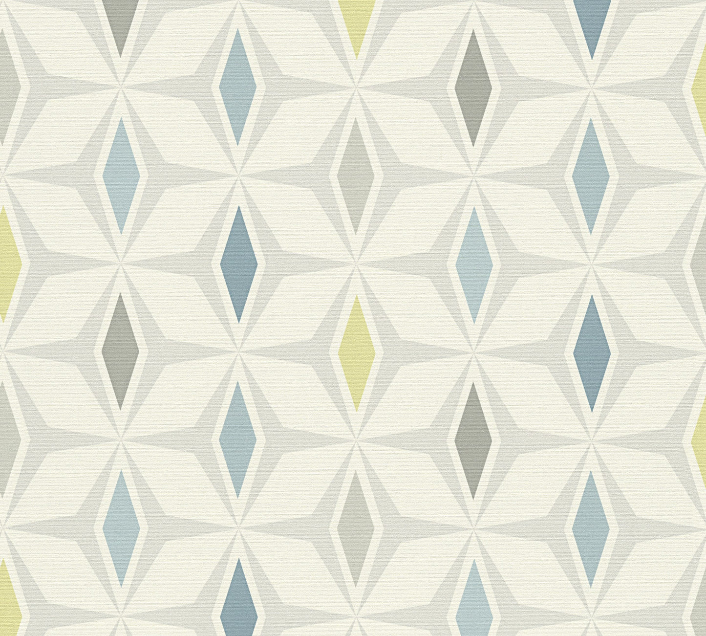 A.S. Création geometrisch Tapete Blau 304761 Wandtapete Vlies Vinyl Rolle Tapete