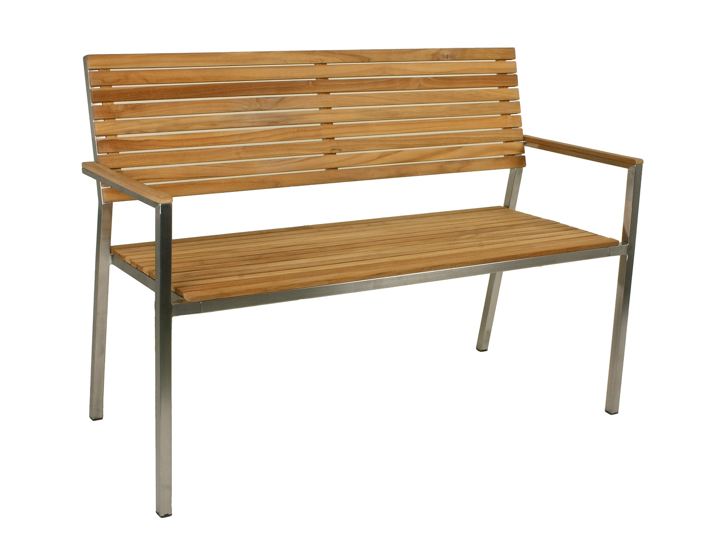 Teak Friesenbank Parkbank Gartenbank Holz Landhaus Bank Holzbank Garten Sitzbank
