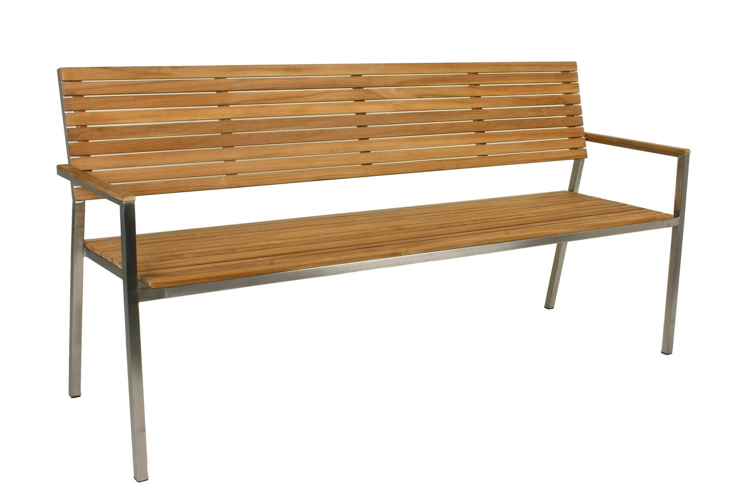 Teak Friesenbank Parkbank Gartenbank Holz Landhaus Bank Holzbank Garten Sitzbank