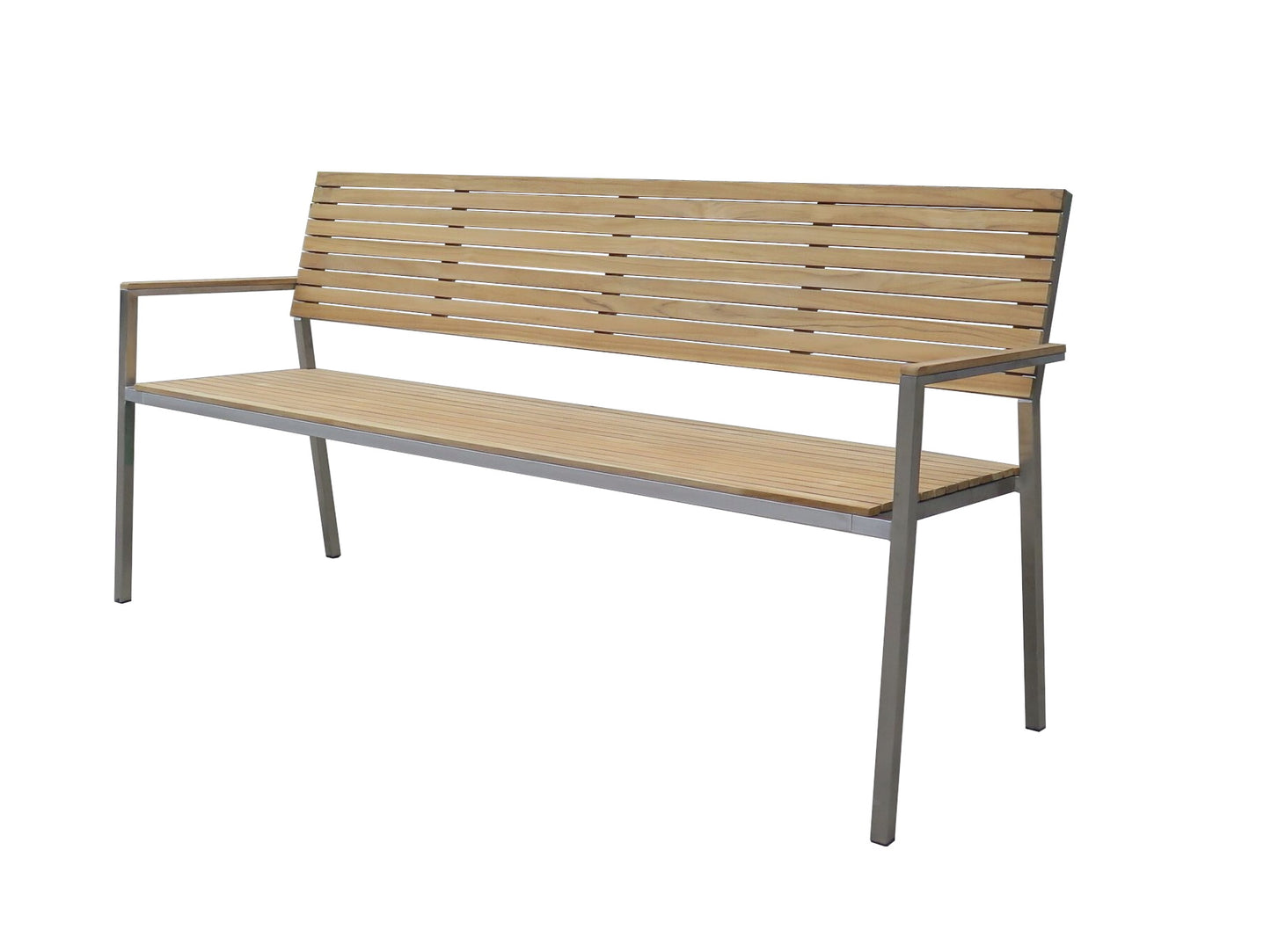 Teak Friesenbank Parkbank Gartenbank Holz Landhaus Bank Holzbank Garten Sitzbank