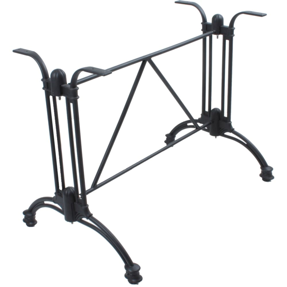 Garden Pleasure Tischgestell Morena Metall Bistro Tisch Gestell Gastro Tischbein
