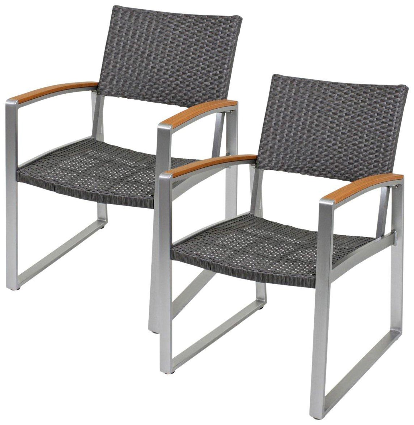 7tlg. Alu Tischgruppe Garten Sitzgruppe Lounge Set Gartenmöbel Sitzgarnitur