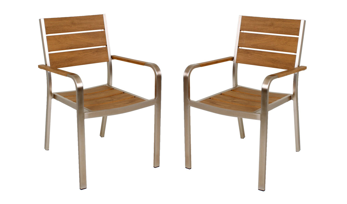 5tlg. Alu Tischgruppe Garten Sitzgruppe Lounge Set Gartenmöbel Sitzgarnitur