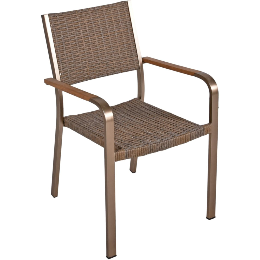 9tlg Garden Pleasure Holz Sitzgruppe Tisch Esstisch Stuhl Stühle Sessel Terrasse