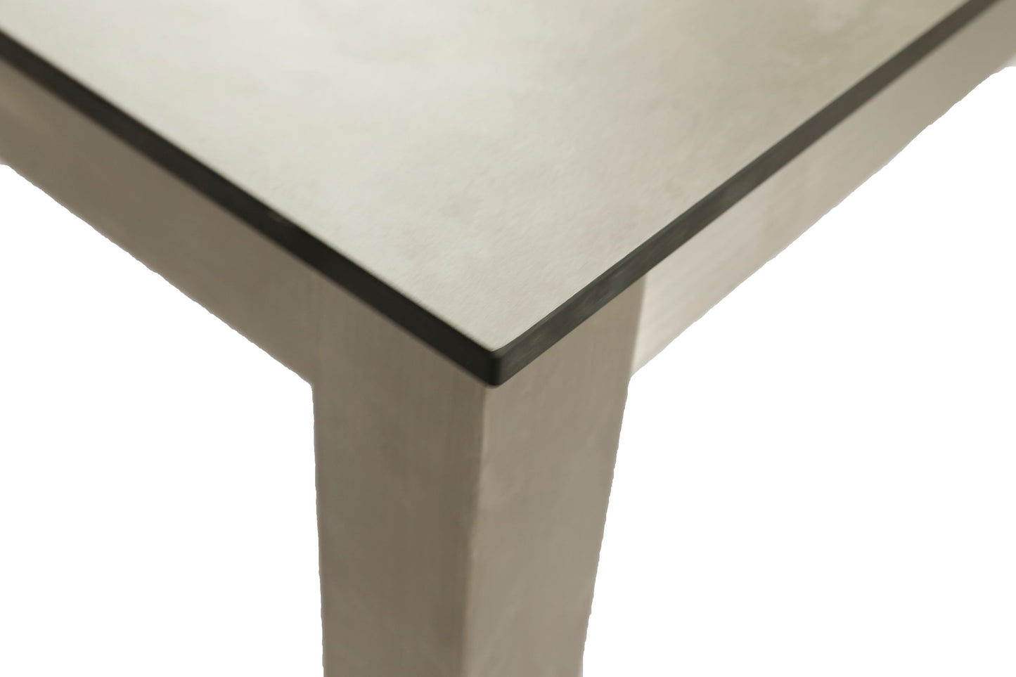 Edelstahl Garten Tisch 158cm Gartentisch Terrasse Esstisch Balkon grau Möbel