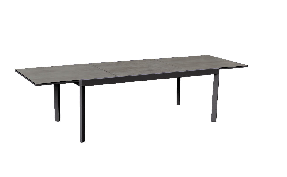 Alu Gartentisch 300x100cm Terrassentisch Balkontisch Esstisch Gartenmöbel Tisch