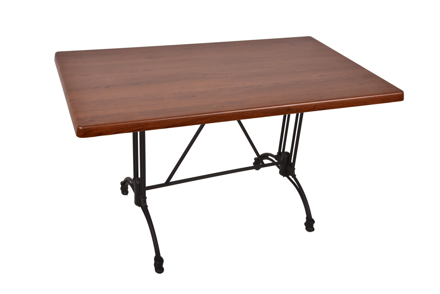 Bistrotisch Set Bennet 120x80cm Tischgestell Alu schwarz Garten Tisch Gestell