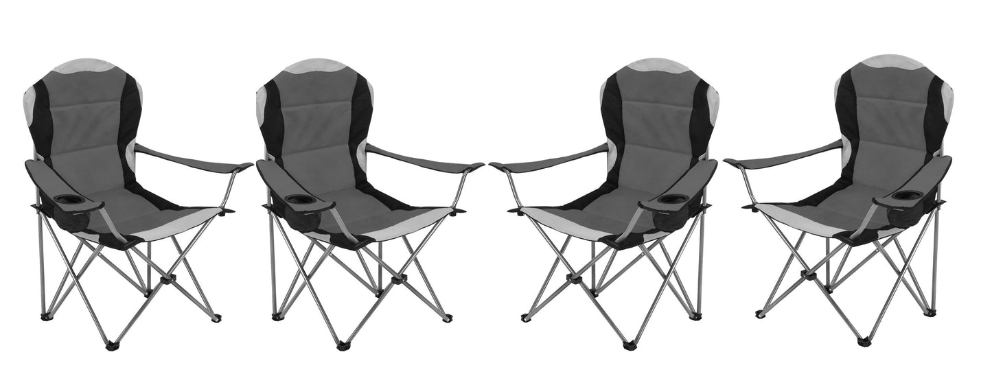 4er Set Faltsessel Antigue Campingsessel Campingstuhl Faltstuhl Gartenstuhl