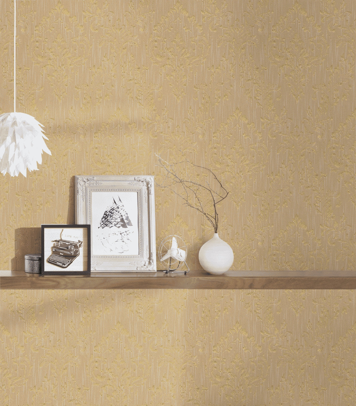 A.S. Création Barocktapete Gold 306594 Tapete Metallic Silk Wandtapete Design