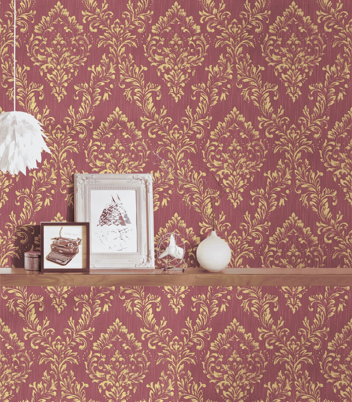 A.S. Création Barocktapete Gold 306596 Tapete Metallic Silk Wandtapete Design