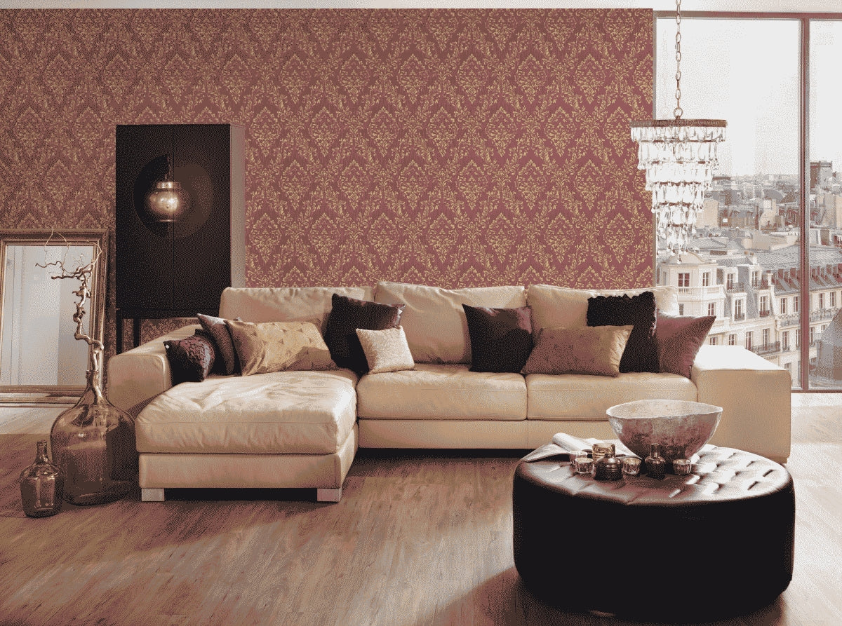 A.S. Création Barocktapete Gold 306596 Tapete Metallic Silk Wandtapete Design