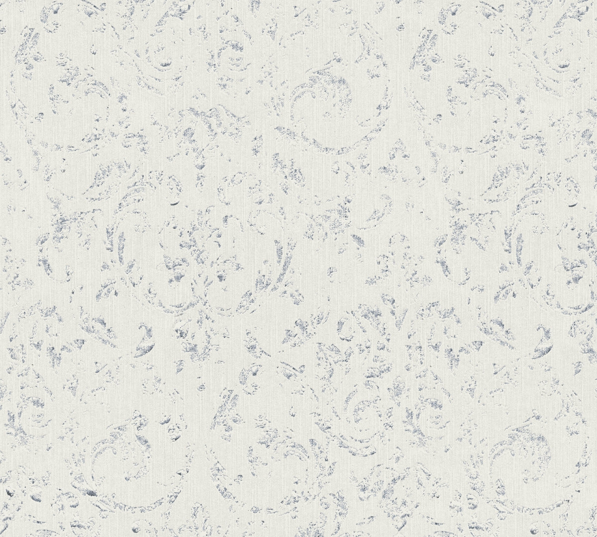 A.S. Création Barocktapete Grau 306601 Tapete Metallic Silk Wandtapete Design
