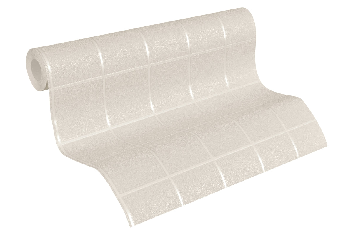 A.S. Création Geometrische Tapete Silber 306724 Tapete Luxury wallpaper Wand
