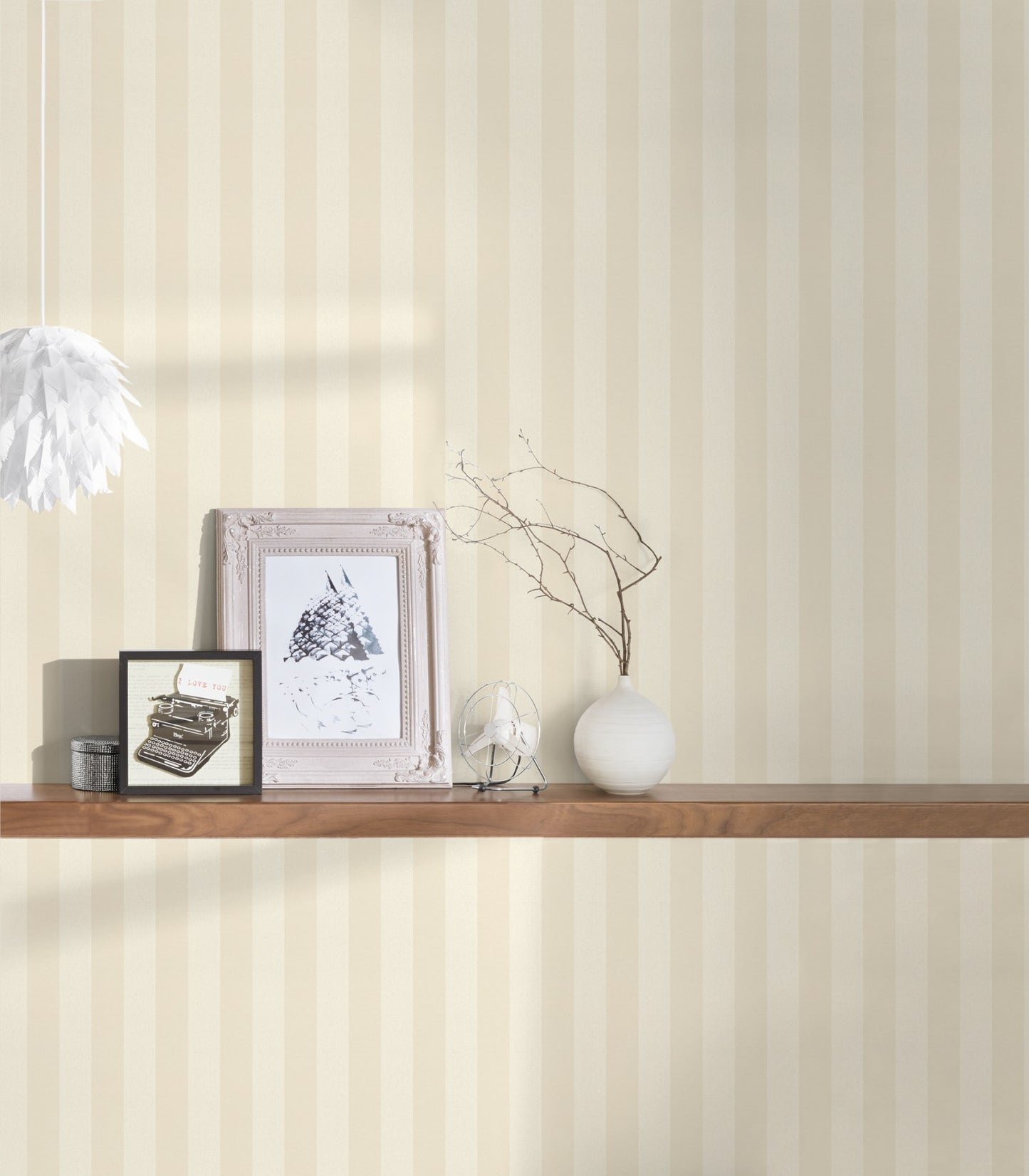Streifentapete Beige Vliestapete 312112 Wandtapete A.S. Création Tapete