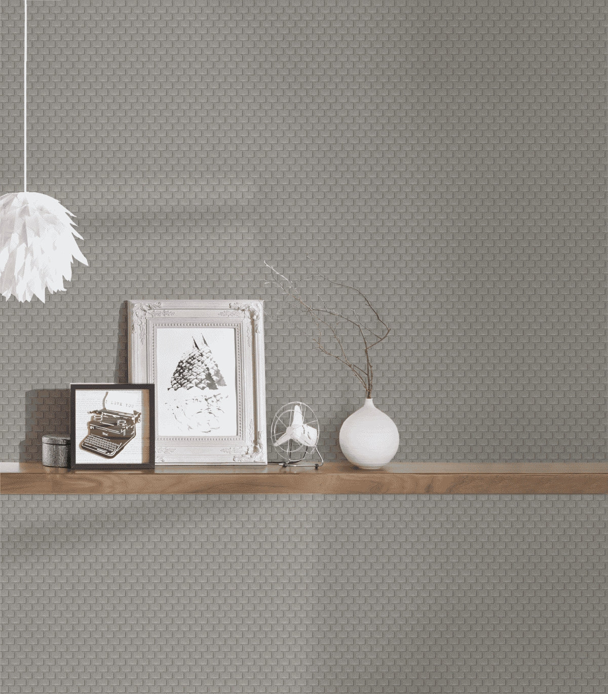 A.S. Création Unitapete Uni Grau 319083 Tapete Luxury wallpaper Wandtapete