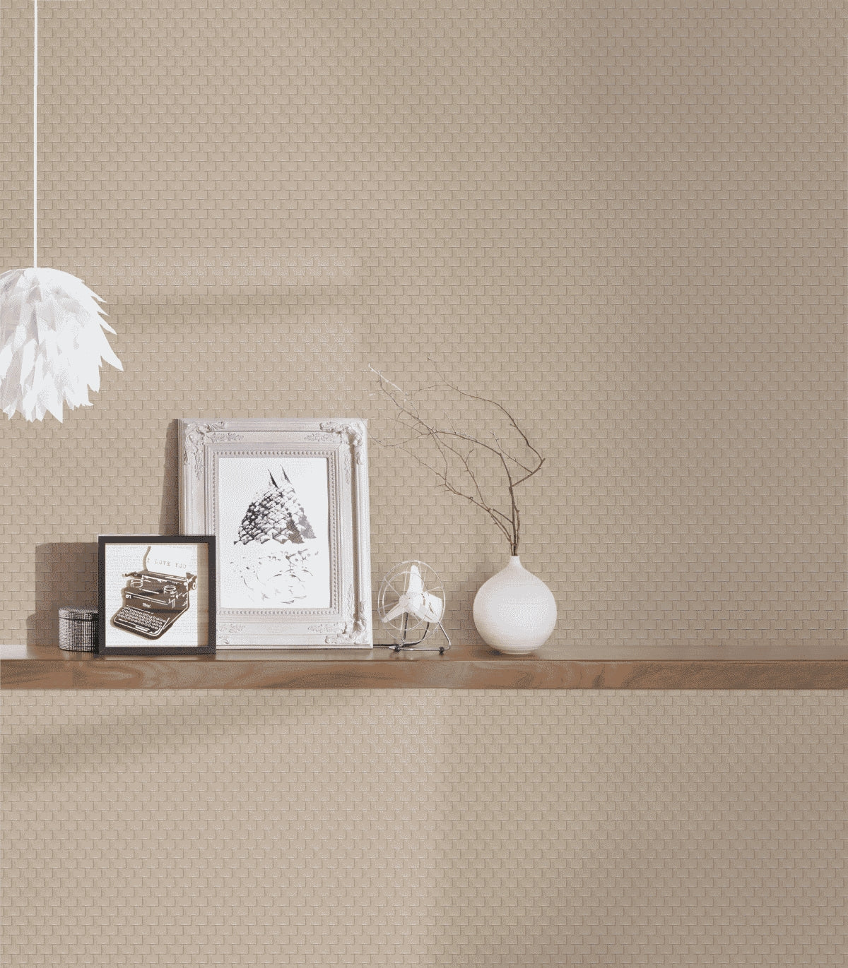 A.S. Création Unitapete Uni Beige 319086 Tapete Luxury wallpaper Wandtapete