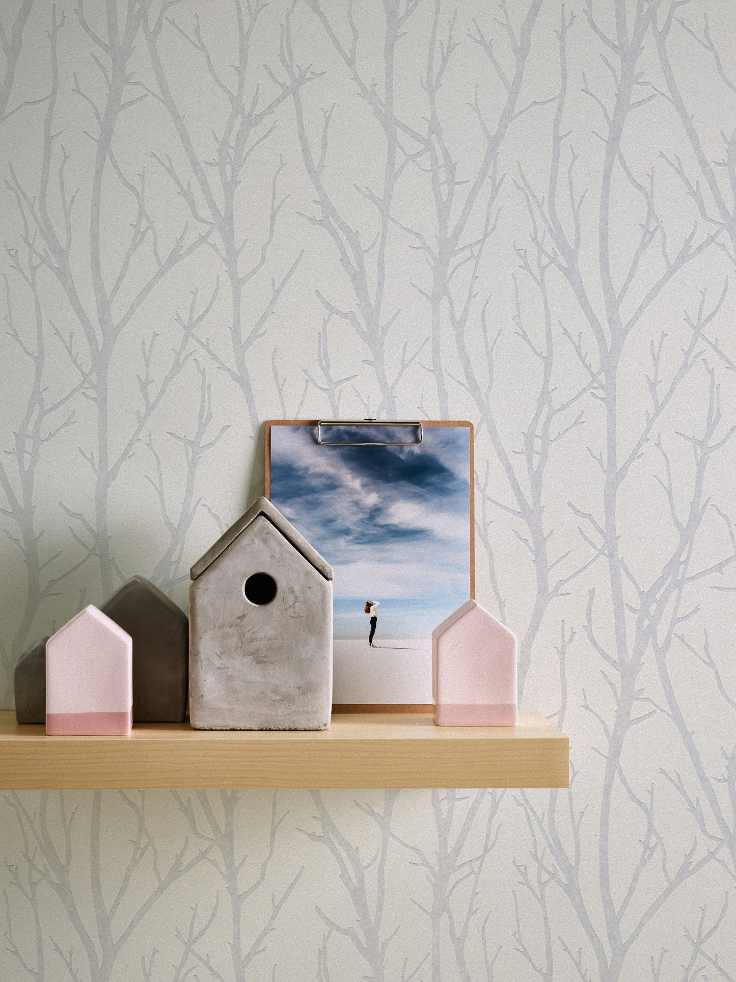 Waldtapete Weiß Vliestapete 321114 Wandtapete A.S. Création Tapete