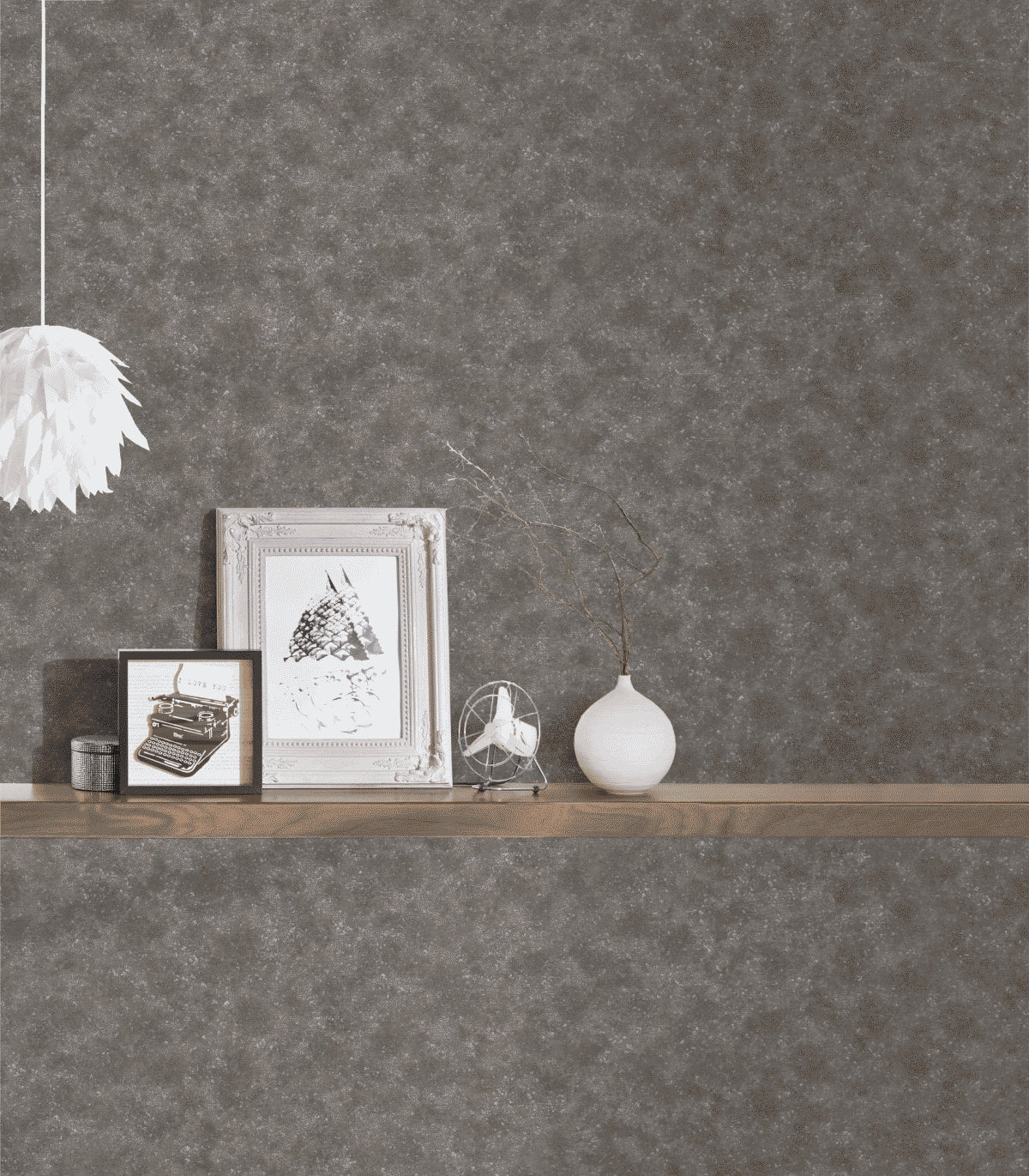 A.S. Création Unitapete Uni Grau 324234 Tapete Luxury wallpaper Wandtapete