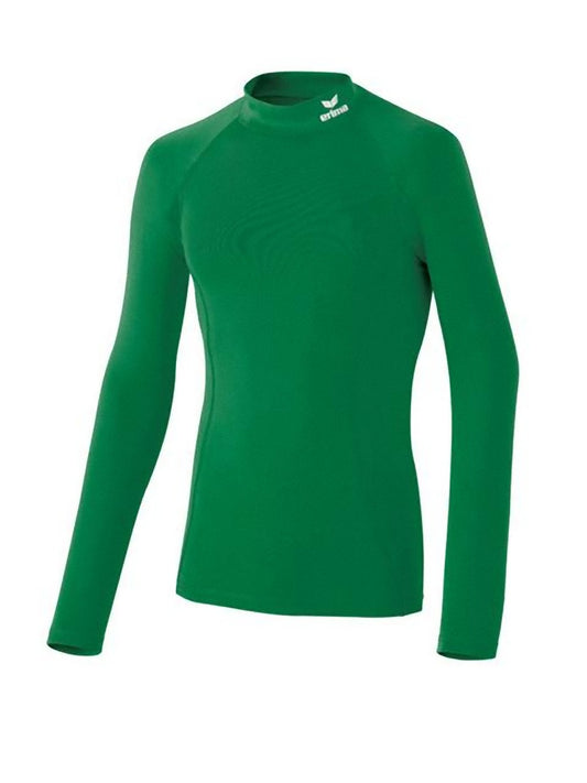 Erima Support Langarm Sportshirt Gr XXL Funktion Shirt Longsleeve Laufshirt grün