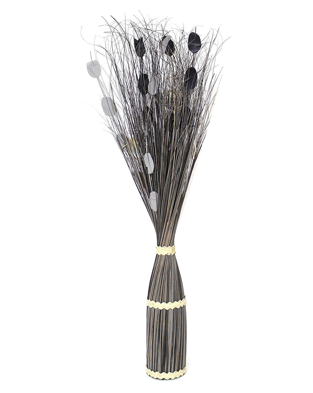 Dekobündel Naturdeko 100cm Trockenblumen Strohblumen Kunst Blumen Blüten Gräser