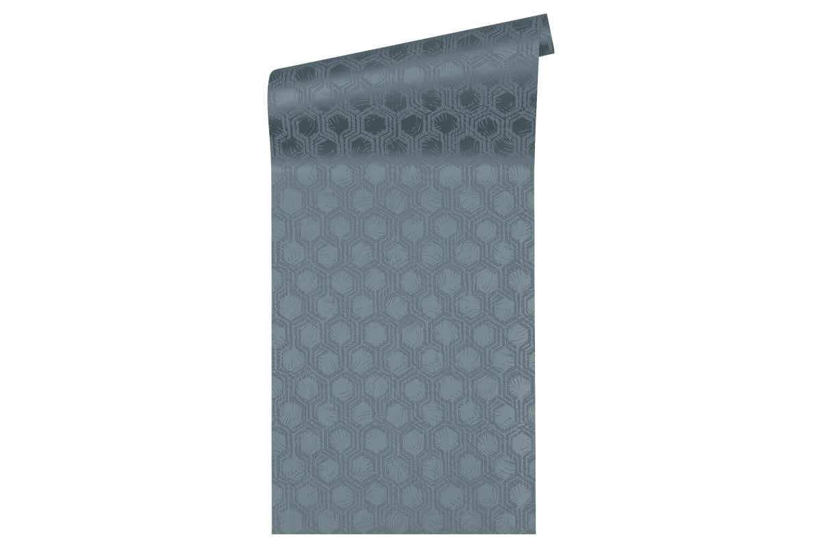 A.S. Création Geometrische Tapete Silber 333274 Tapete Alpha Wandtapete Design