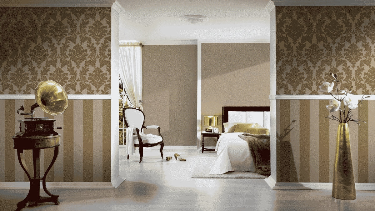 A.S. Création Barocktapete Barock Kupfer 335802 Tapete Castello Wandtapete