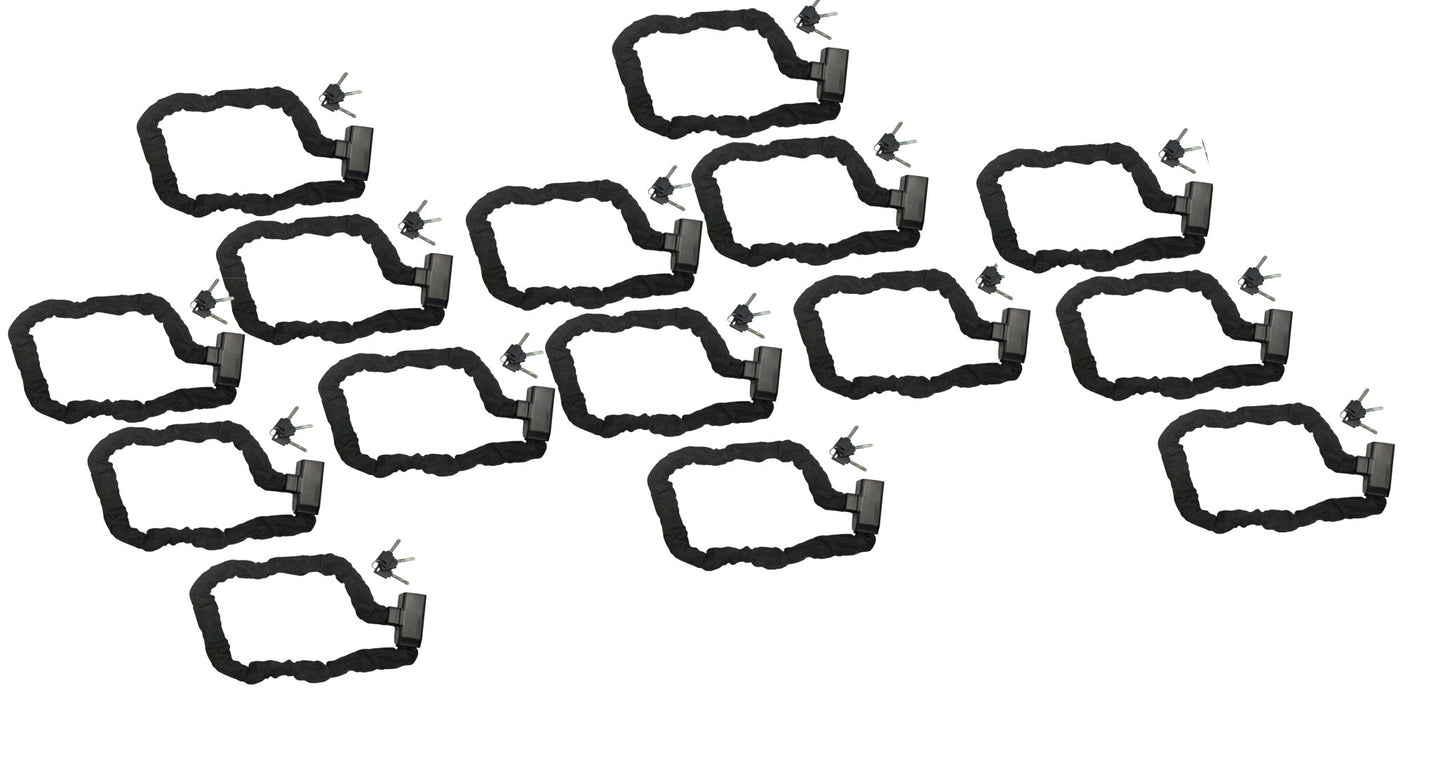 Langes 8mm starkes Fahrradschloss Kettenschloss Motorradschloss 120cm Schloss