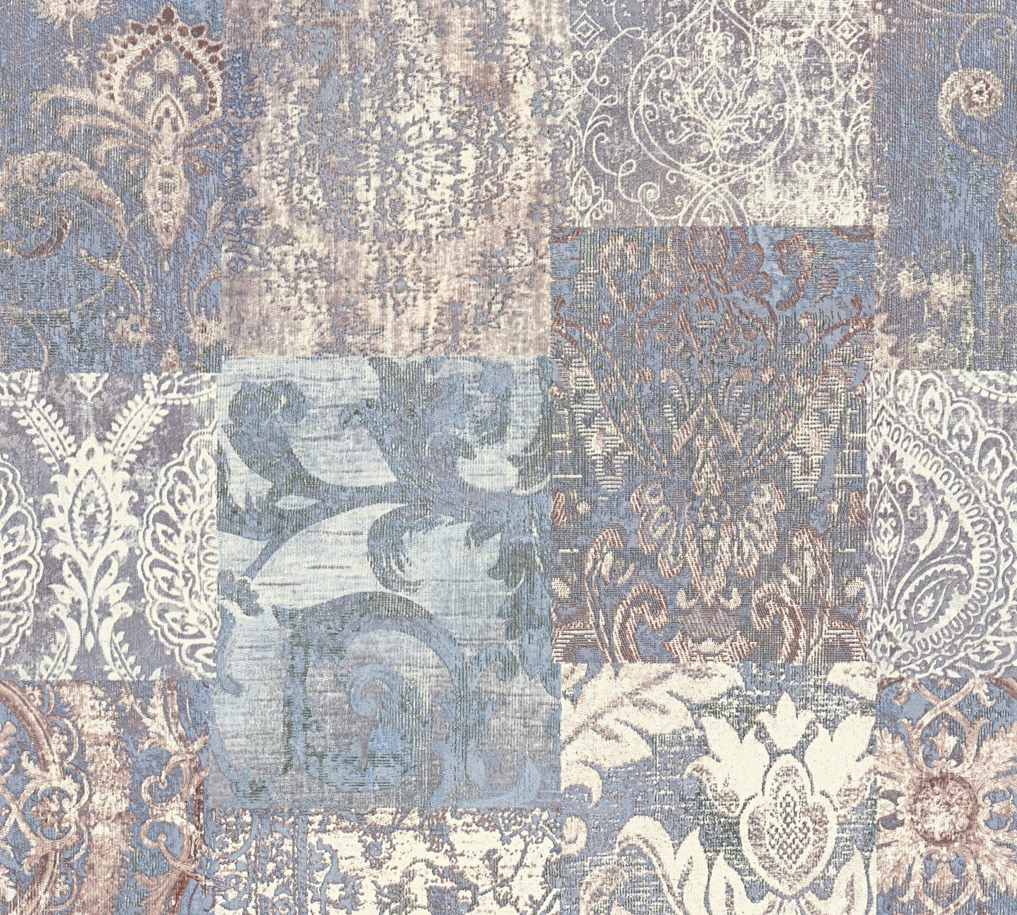 A.S. Création Barocktapete Barock Blau 343743 Wandtapete Vlies Rolle Tapete