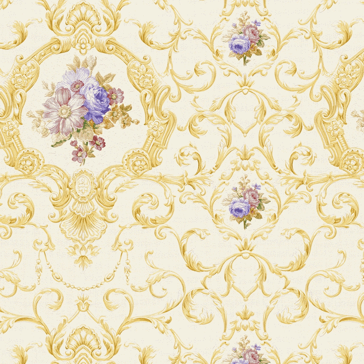 A.S. Création Barocktapete Barock Gold 343911 Tapete Château 5 Wandtapete Design