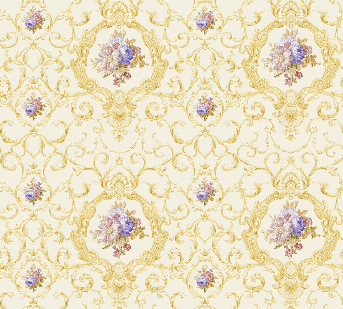 A.S. Création Barocktapete Barock Gold 343911 Tapete Château 5 Wandtapete Design
