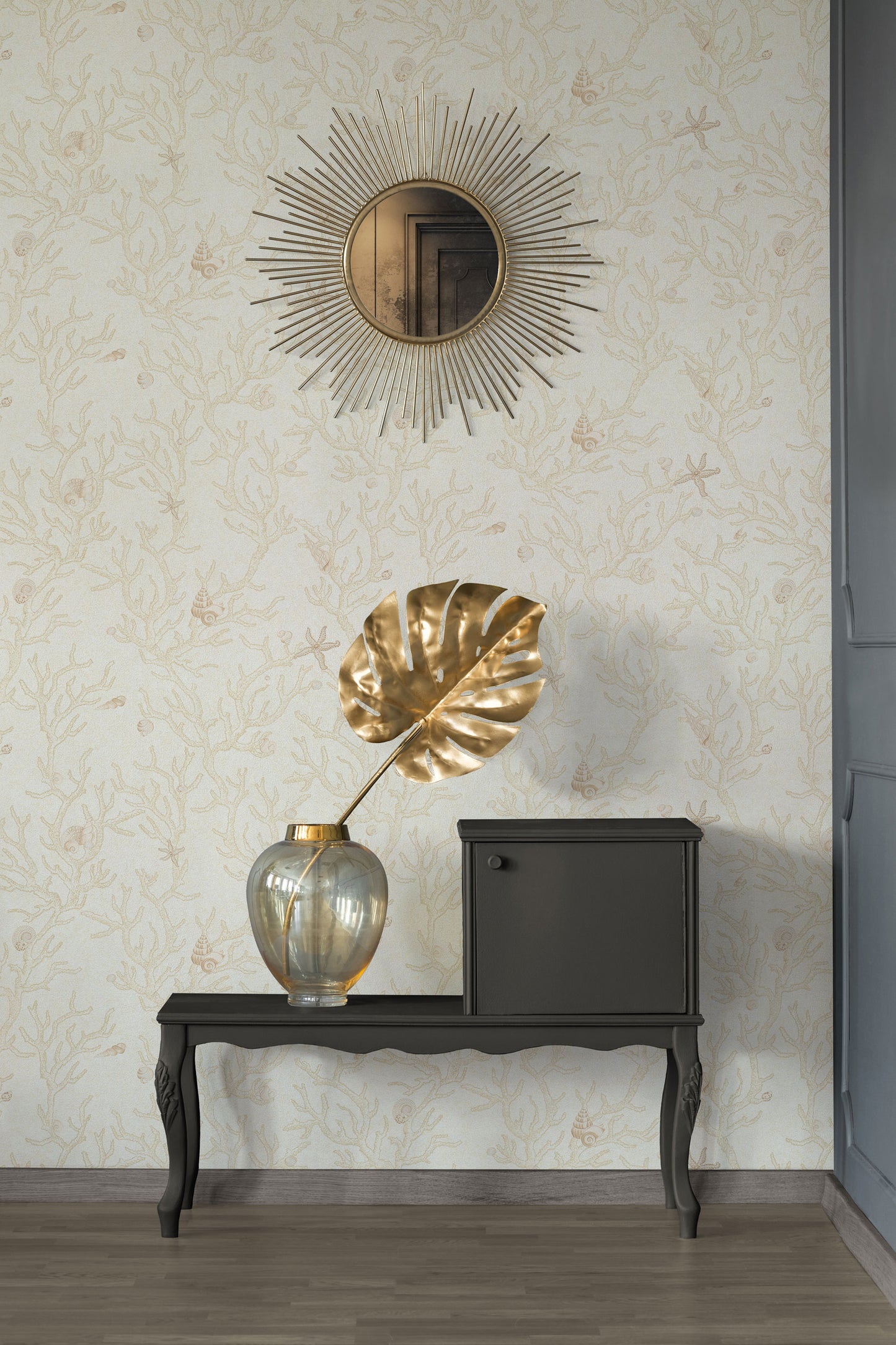 Versace Home Designtapete Beige 344961 Luxus Vlies Designertapete Tapete Design