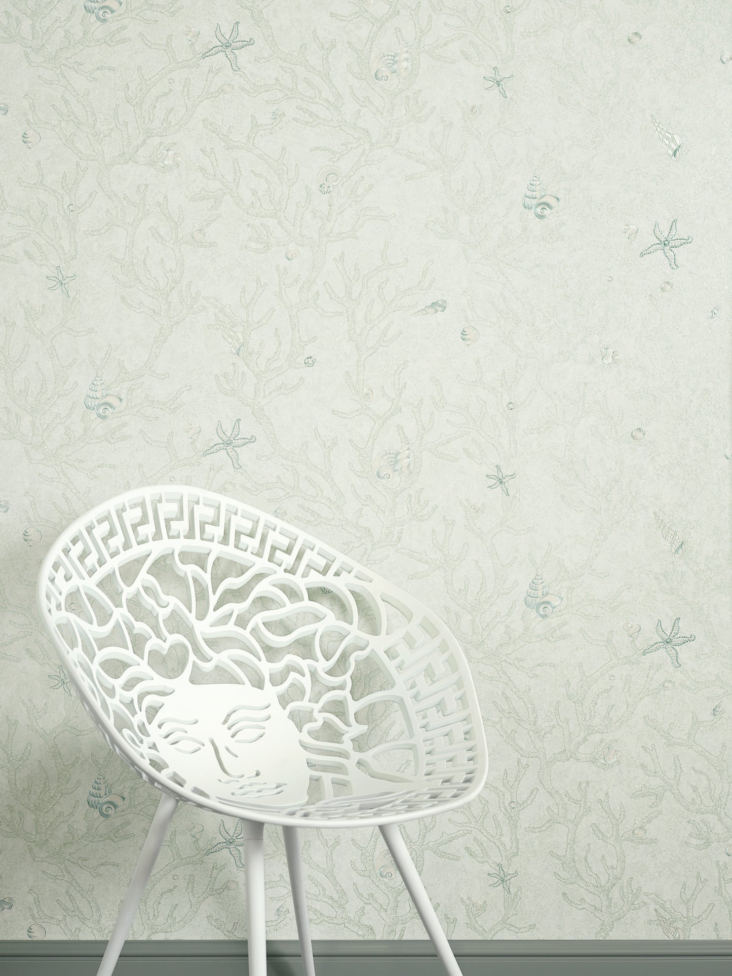 Versace Home Designtapete Grün 344962 Luxus Vlies Designertapete Tapete Design