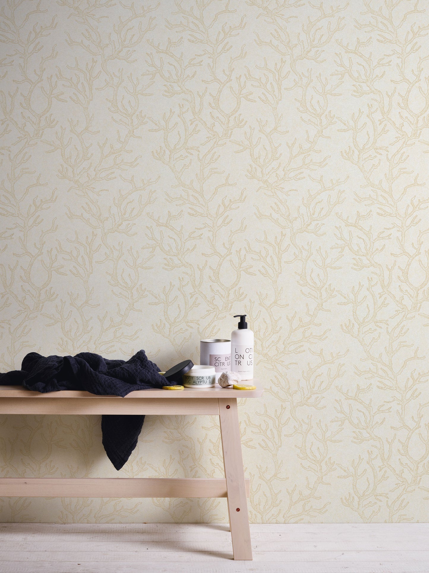 Versace Home Designtapete Beige 344971 Luxus Vlies Designertapete Tapete Design
