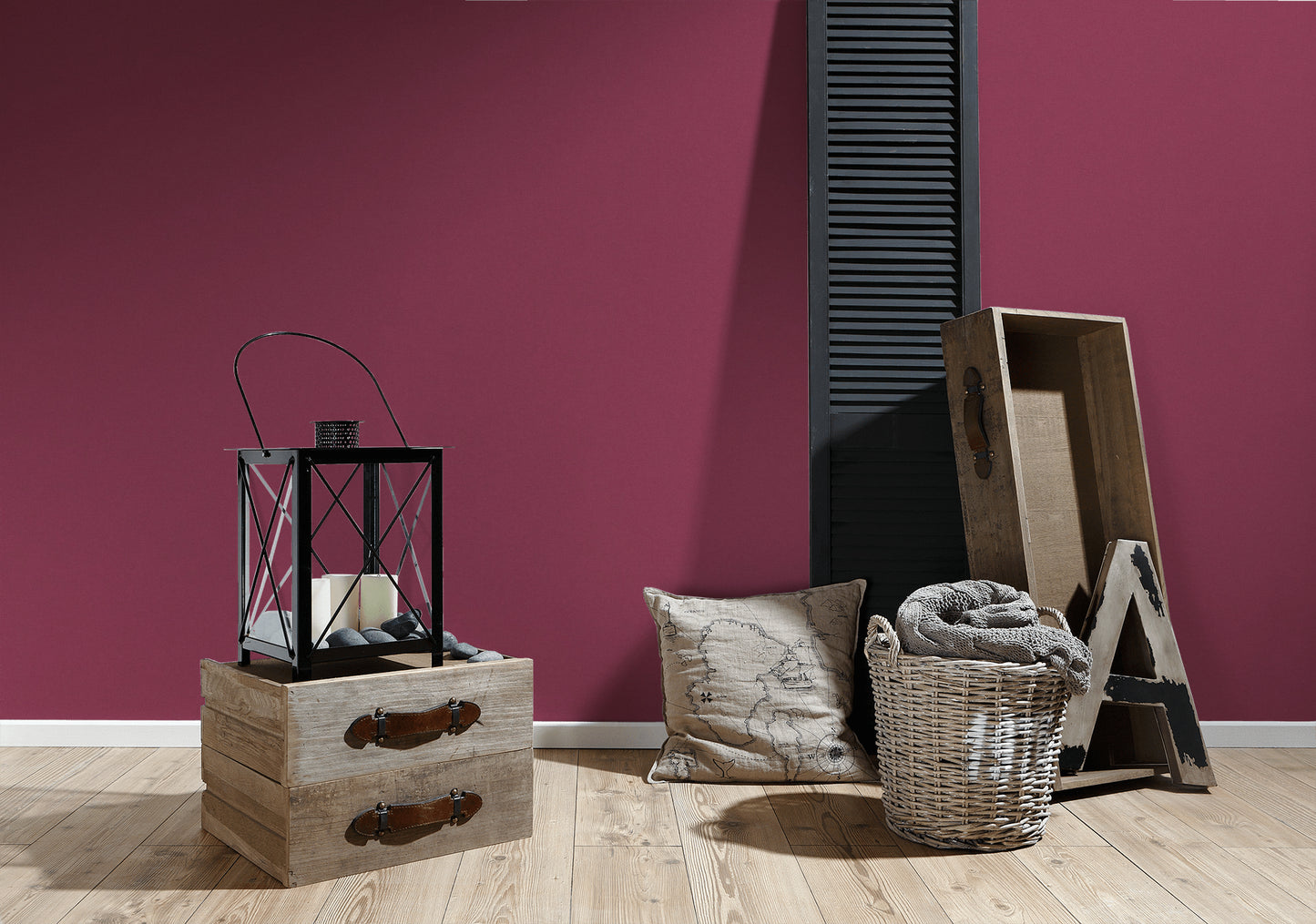 A.S. Création Unitapete Lila Vliestapete 347251 Wandtapete